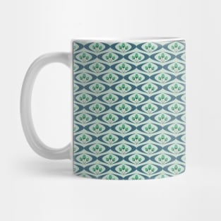 Vintage Floral Retro Print Edit Mug